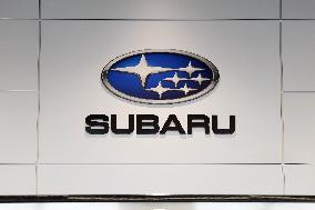 SUBARU signage and logo