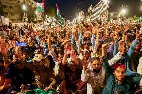 Pakistan Rally Supports Palestinian Cause - Hyderabad City
