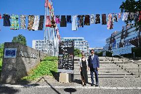 Thinking of You Installation by Alketa Xhafa Mripa - Strasbourg