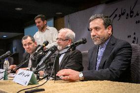 Iran's Foreign Minister Abbas Araghchi - Tehran