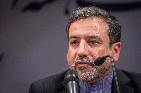 Iran's Foreign Minister Abbas Araghchi - Tehran