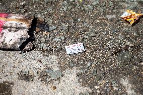 Nablus Israeli Soldiers Explode Blacksmith Shop - West Bank