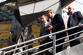 Bruno Retailleau at Gare du Nord Against Illegal Immigration - Paris