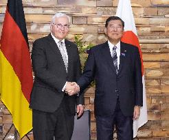 German president in Tokyo