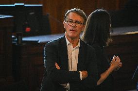 Tour de France dictation at the City Hall in Paris - FA