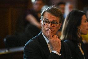 Tour de France dictation at the City Hall in Paris - FA