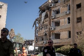 Iranian Balisstic Missle Hit Israel