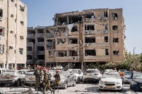 Iranian Balisstic Missle Hit Israel