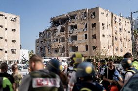 Iranian Balisstic Missle Hit Israel