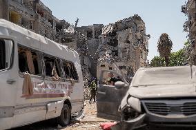 Iranian Balisstic Missle Hit Israel