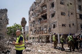 Iranian Balisstic Missle Hit Israel