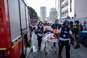 Iranian Balisstic Missle Hit Israel