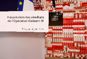 Presentation of The Results and Actions of Operation Colbert - Paris