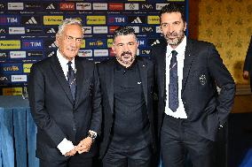 CALCIO - Altro - Press Conference Gennaro Gattuso new CT Italy