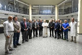 Pope Leo XIV Visits Vatican Radio Transmission Center