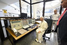 Pope Leo XIV Visits Vatican Radio Transmission Center