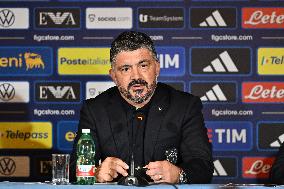 CALCIO - Altro - Press Conference Gennaro Gattuso new CT Italy