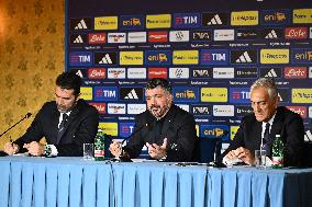 CALCIO - Altro - Press Conference Gennaro Gattuso new CT Italy
