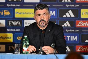 CALCIO - Altro - Press Conference Gennaro Gattuso new CT Italy