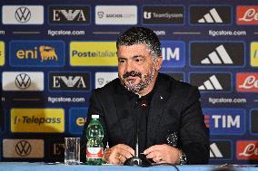 CALCIO - Altro - Press Conference Gennaro Gattuso new CT Italy