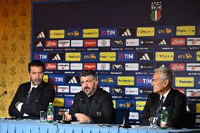 CALCIO - Altro - Press Conference Gennaro Gattuso new CT Italy
