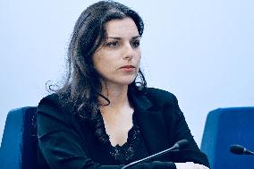 France Insoumise Holds Press Conference at European Parliament - Strasbourg