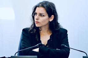 France Insoumise Holds Press Conference at European Parliament - Strasbourg