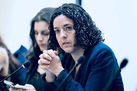 France Insoumise Holds Press Conference at European Parliament - Strasbourg