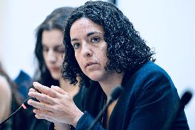 France Insoumise Holds Press Conference at European Parliament - Strasbourg