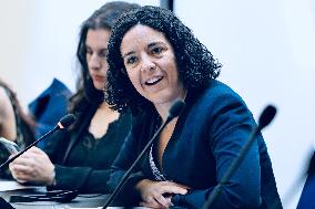 France Insoumise Holds Press Conference at European Parliament - Strasbourg