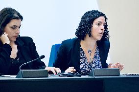 France Insoumise Holds Press Conference at European Parliament - Strasbourg