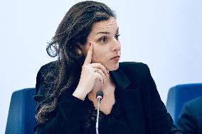 France Insoumise Holds Press Conference at European Parliament - Strasbourg