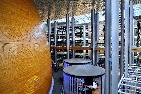 The European Parliament in Strasbourg during the parliamentary session
