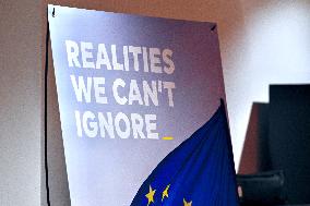 The European Parliament in Strasbourg during the parliamentary session