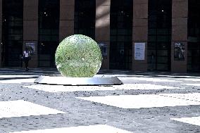 The European Parliament in Strasbourg during the parliamentary session