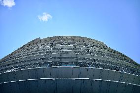 The European Parliament in Strasbourg during the parliamentary session