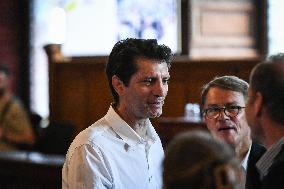 Tour de France dictation at the City Hall in Paris - FA