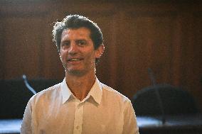 Tour de France dictation at the City Hall in Paris - FA