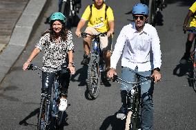 Tour de France dictation at the City Hall in Paris - FA