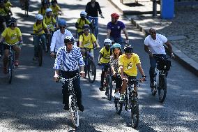 Tour de France dictation at the City Hall in Paris - FA