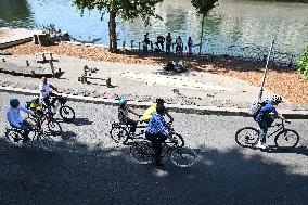 Tour de France dictation at the City Hall in Paris - FA