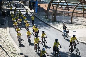 Tour de France dictation at the City Hall in Paris - FA