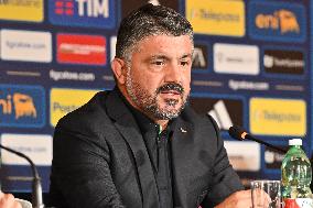 CALCIO - Altro - Press Conference Gennaro Gattuso new CT Italy