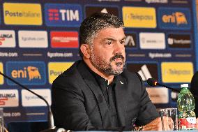 CALCIO - Altro - Press Conference Gennaro Gattuso new CT Italy