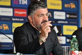 CALCIO - Altro - Press Conference Gennaro Gattuso new CT Italy