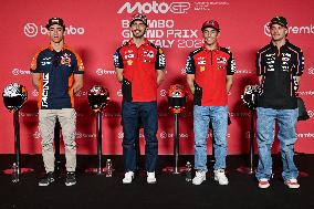 MOTORI - MotoGP - Gran Premio d'Italia Brembo - Press Conference