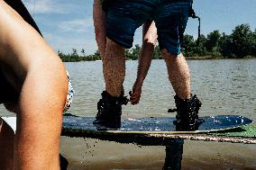 Illustration - Wakeboard Recreation Base Wam Park - Bressols