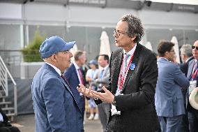 Eric Trappier and Olivier Andries at 55th Paris Air Show - Le Bourget