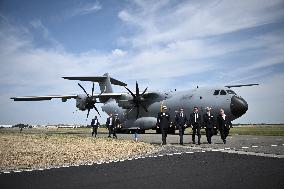 President Macron At Paris Air Show - Le Bourget
