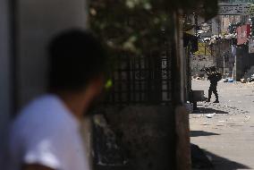 Israeli Forces Detain A Palestinian - West Bank